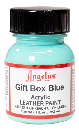 Pintura Acrilica Cuero Tenis Angelus 29ml Diferentes Colores Color Gift Box Azul