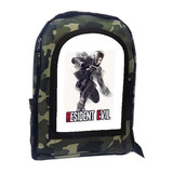 Mochila Camuflada Resident Evil A17