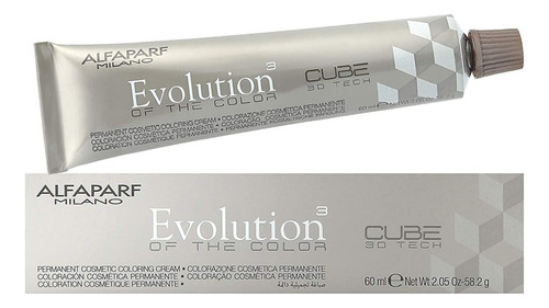  Tintura Alfaparf Evolution Of The Color 60gr Cube P/cabello Tono 65 - Rubio Oscuro Caoba