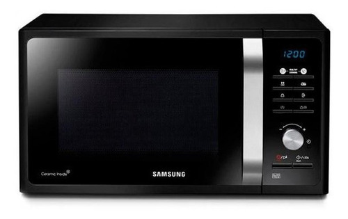 Microondas Samsung Mg23 Negro 23 Litros Grill 800w