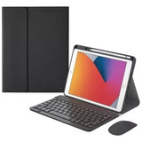 Funda Con Teclado Ratón Ñ Para iPad 10.2 9ª 8ª 7ª Generación