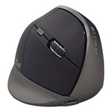 Mouse Ergonómico J&r Inalámbrico Y Bluetooth Recargable