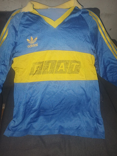 Camiseta Boca Fiat Sevel Mangas Largas Talle3