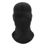 Balaclava - Pasamontañas Militar Táctico Bandana Moto Bici Negro Con Filtro Unitalla