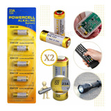 Pila 23a 12v Alkalina Battery X2 Unidades Timbres Control