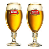 Kit C/2 Taças Stella Artois 400ml Belgium Importada -s/caixa