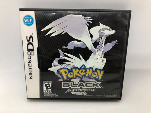 Jogo Pokémon Black Version Nintendo Ds Original Nintendo