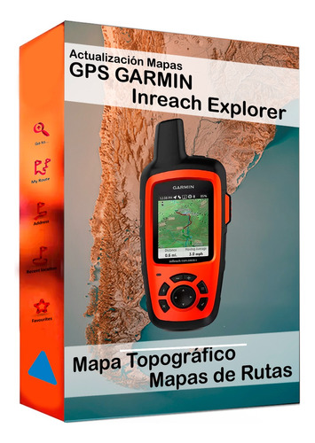 Actualización Gps Garmin Inreach Explorer+ Mapas Topografico