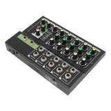 Consola De Sonido Studio Mixer Mix5210fx Con Efectos De 10 C