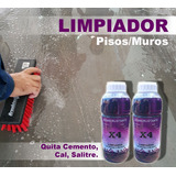 Limpiador Pisos/muros Quita Cemento Cal Salitre Oxido 1l 2x1