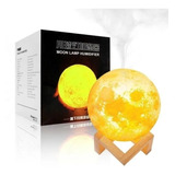 Humidificador Purificador Aire Lampara Luna 3d