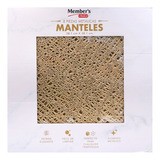 Set Manteles Dorados 8 Piezas Members Choice