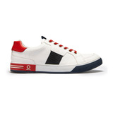 Sneaker Capa De Ozono Para Hombre Estilo 620302 Blanco