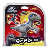Dinossauro Elástico - Figura Blue Jurassic World Goo Jit Zu