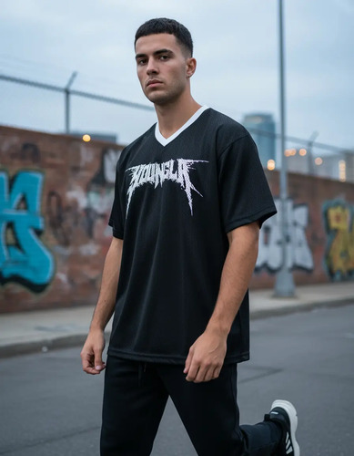 Playera Jersey Transpirable Oversized Youngla Athletix Venom