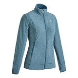 Casaco Blusa Fleece Térmica Com Ziper Feminina Quechua