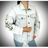 Chaqueta De Jeans Mezclilla Tachas Exclusiva Marca Fadic&co Sku023 Talla L (revisar Imágenes)