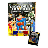 Liga De La Justicia Álbum Y 100 Sobres 3d Con Anteojos !!