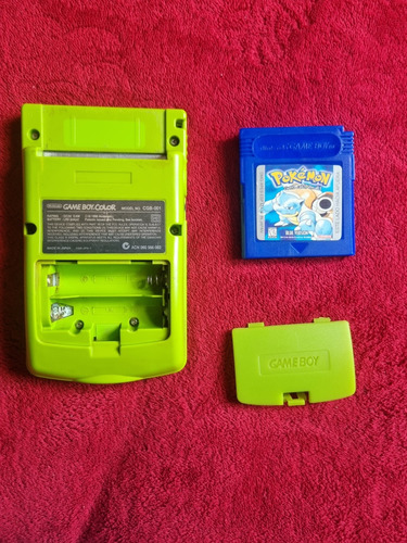 Consola Game Boy Color Cgb-001 Kiwi Verde + Juego