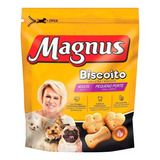Petisco Magnus Biscoito Cães Adulto Porte Pequeno 400g