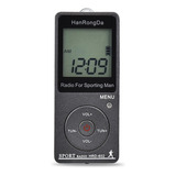 Hrd-602 Receptor De Rádio Portátil Fm/am Rádio Lcd Display L