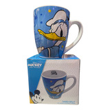 Taza Tarro De Ceramica Pato Donald Disney 100% Nueva 500 Ml