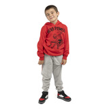 Buzo Niño Spiderman Hero Rojo Marvel