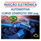 Kit Curso Apostilas Injeção Eletrônica Automotiva + 900 Pag.