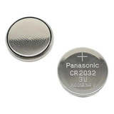 2 Bateria Moeda Cr2032 Panasonic 3v Dl2032