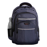  Mochila Notebook Usb Facultad Reforzada Impermeable Full