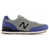 Zapatilla New Balance Hombre Ml515vl3 Gris Con Azul Y Negro