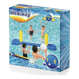 Red Voley Bestway Inflable Pileta Volley+ Pelota-ikasa Hogar