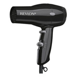 Secador De Pelo Compacta Ionico Negro Revlon 1875 Watts