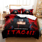 Naruto Uchiha Itachi - Funda De Edredón, Funda De Almohada