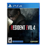 Resident Evil 4 Remake Standard Edition Formato Físico Ps4