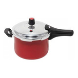 Panela Pressão 4,5l Antiaderente Vermelho Rouge