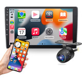 Multimídia 2 Din Android13 Tela 9p Dvd Carplay Wifi C/cam-ré