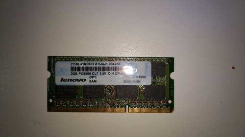 Memória Ddr3 2gb Lenovo