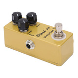 Pedal De Distorsión Fuzz Overload De Guitar Effect Metal Gol