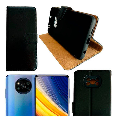 Carcasa Para Xiaomi Poco X3 / X3 Pro Flip Cover Agenda 