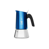 Cafetera Bialetti Venus Blue 4 Cup Acero Inoxidable Italiana