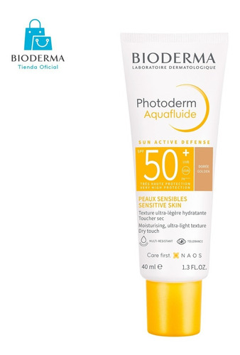 Bioderma Photoderm Max Aquafluido Tono Dorado Spf50+, 40ml