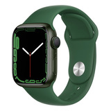 Apple Watch Series 7 41mm Wifi Bluetooth Gps Latentación Color De La Caja Verde Color De La Malla Verde