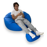 Sillon Puff Hole Grande Incluye Taburetito Puff