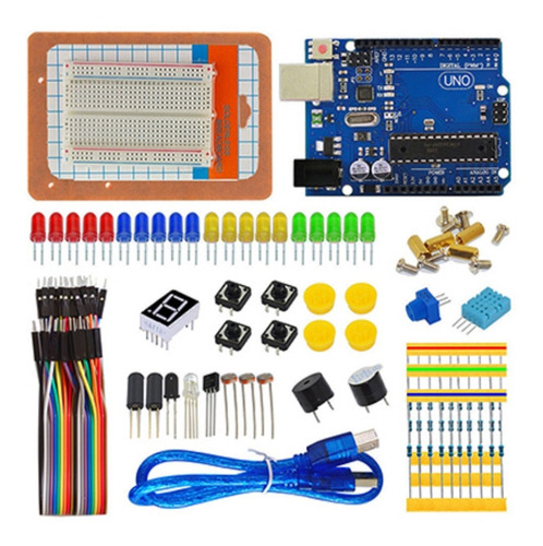 Oky1011 Kit De Aprendizaje Basico De Arduino