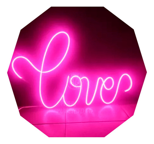 Cartel Neón Led Love - Deco - Luminoso