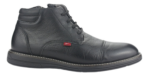 Botin Ferracini Hombre 6153 Preto/preto Casual