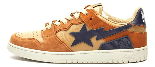 Sneakers A Bathing Ape Bape Sk8 Sta Orange Navy