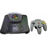 Consola Nintendo 64 + Mario 64 Original Completo