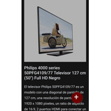 Tv Philips 50 Pulgadas Mod. 50pfg109/77 Más Chromecast